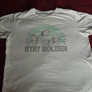 Stay Golden Graphic T-Shirt - White